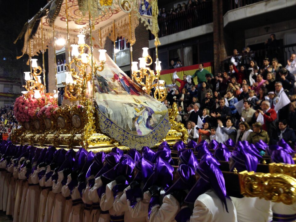 Procession parade embroidery