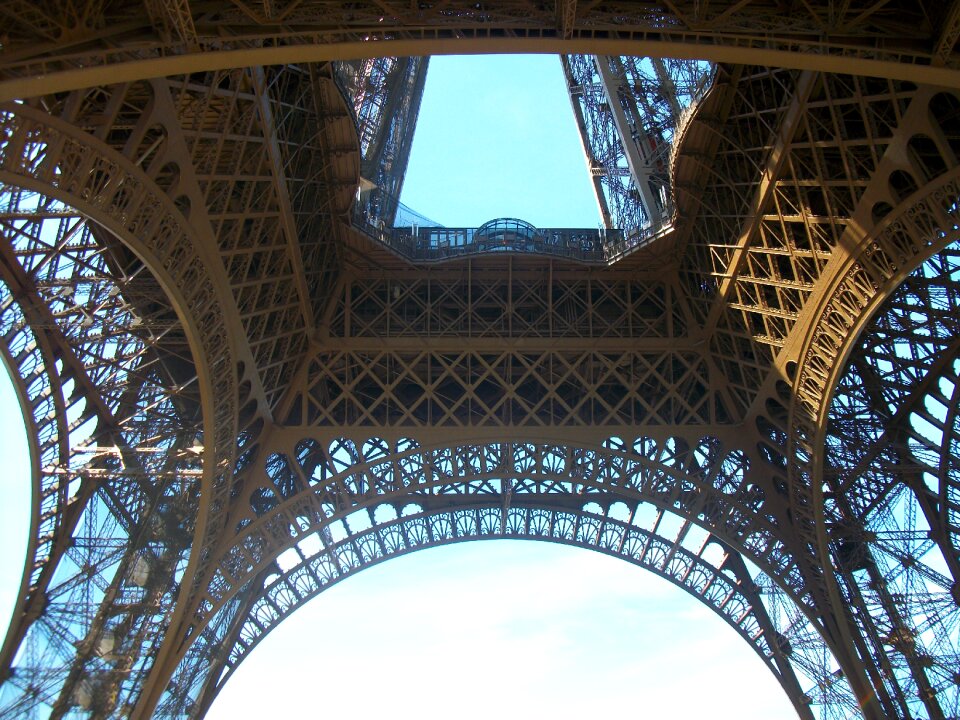 Eiffel tower paris uplight