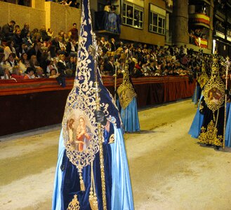 Penitents embroidery parade