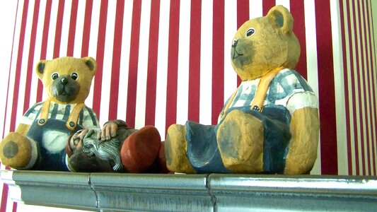 Teddy bears games ornaments