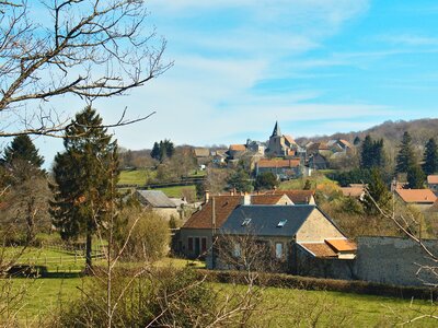 France burgundy landscape