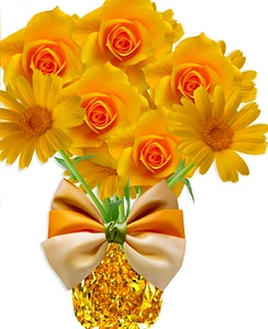 Arrangement flowers spring