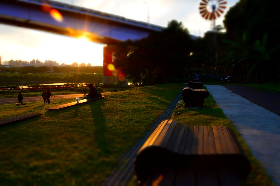 The evening sun taipei hsintien