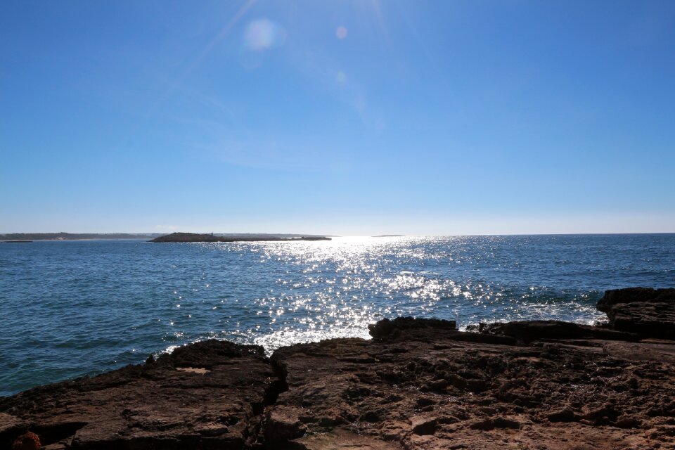 Summer sea coast