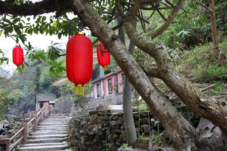 Xinxing tibetan buddhism pit temple photo