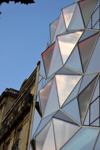 Paris contrast modern architecture
