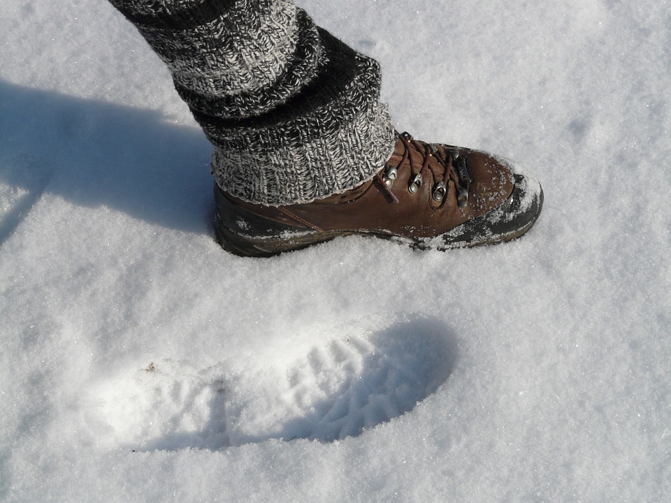 Winter reprint deep snow