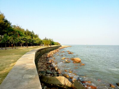 Sunshine sea afternoon