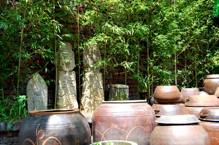 Traditional amphora statue