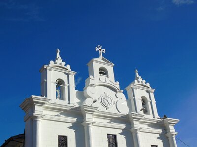 Church temple facade photo