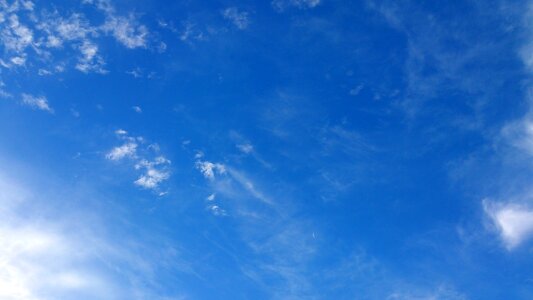 Blue nature background
