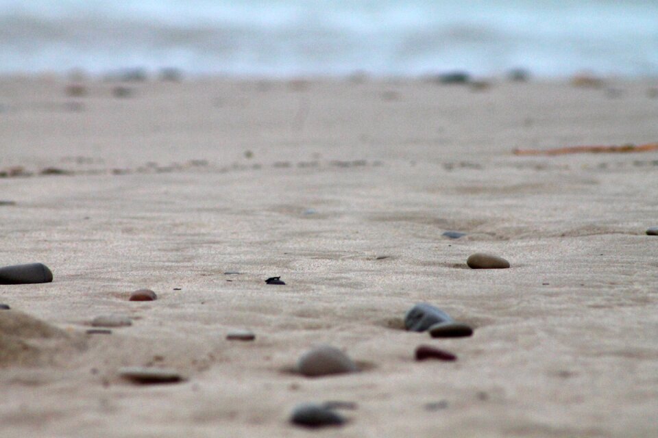 Water sand cloudy