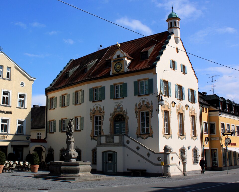Old town hall fürstenfeldbruck germany