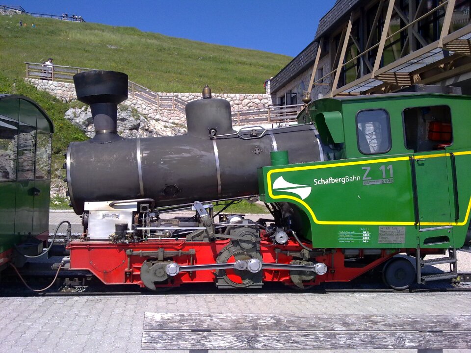Schafberg railway mountain station sheep mountain