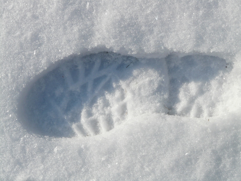 Winter reprint deep snow