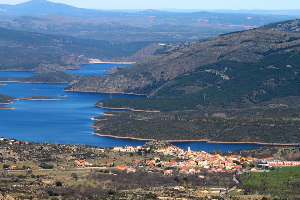 View from peak people marsh