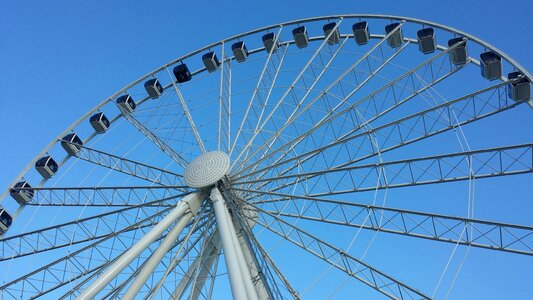 Giant wheel ferris wheel