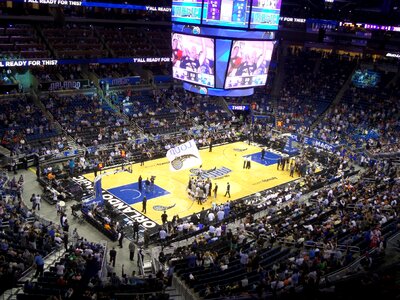 Basketball game orlando