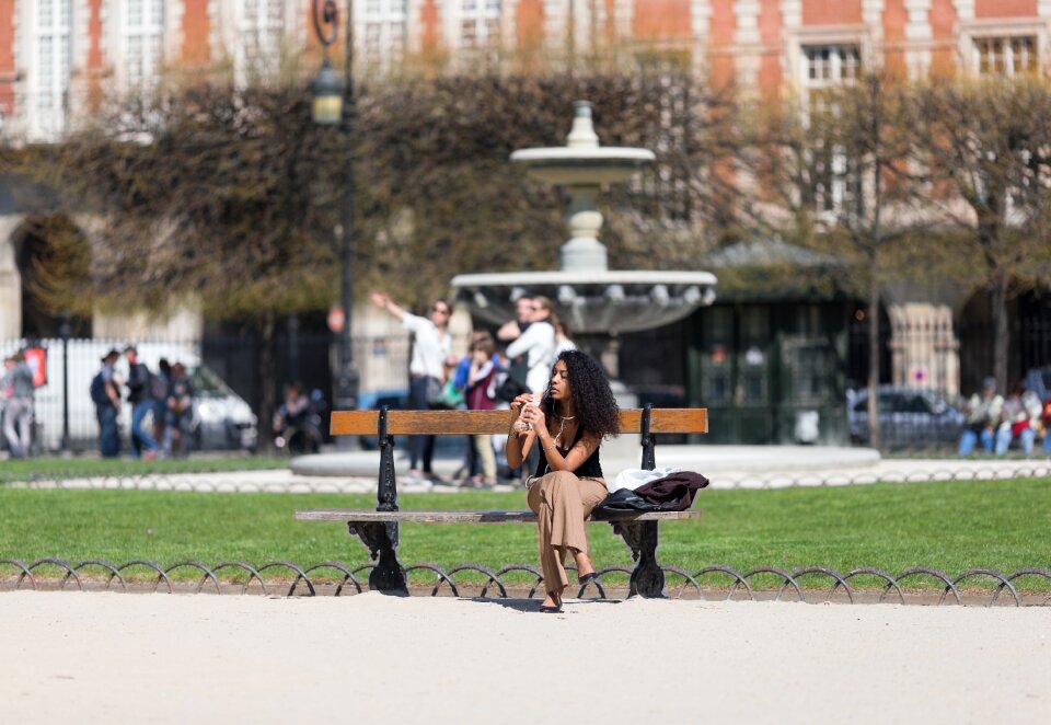 Fountain people park