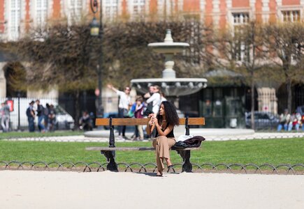 Fountain people park