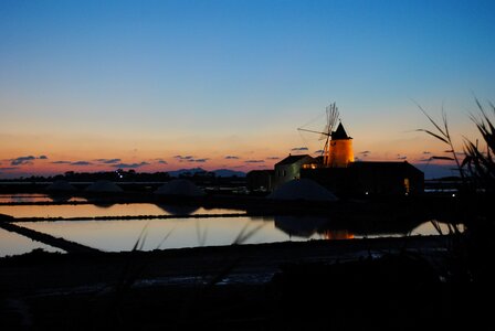 Mill salt reflection