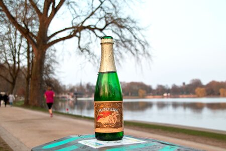 Bottle champagne drunk