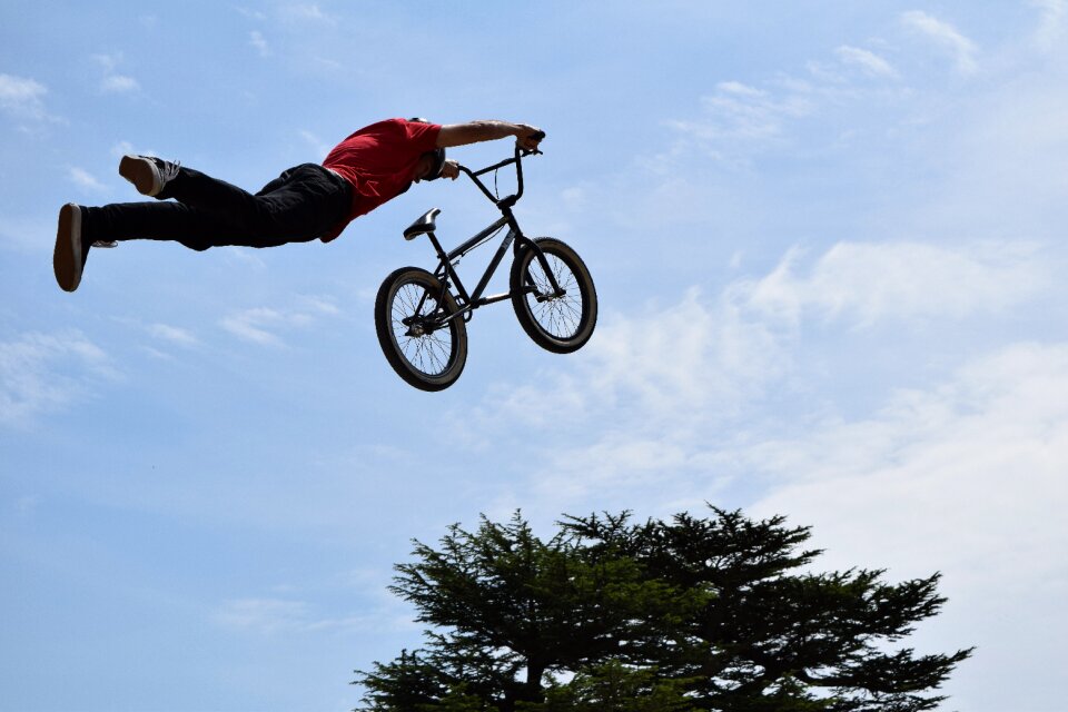 Trick danger bicycle
