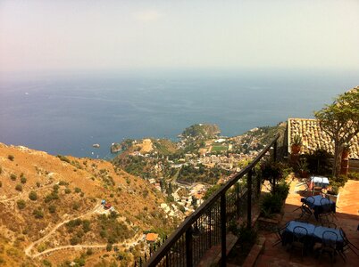 Sicily taormina sea