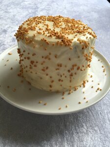 Cake high carrot cake photo