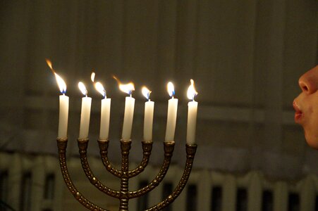 Celebration candlelight brown candle