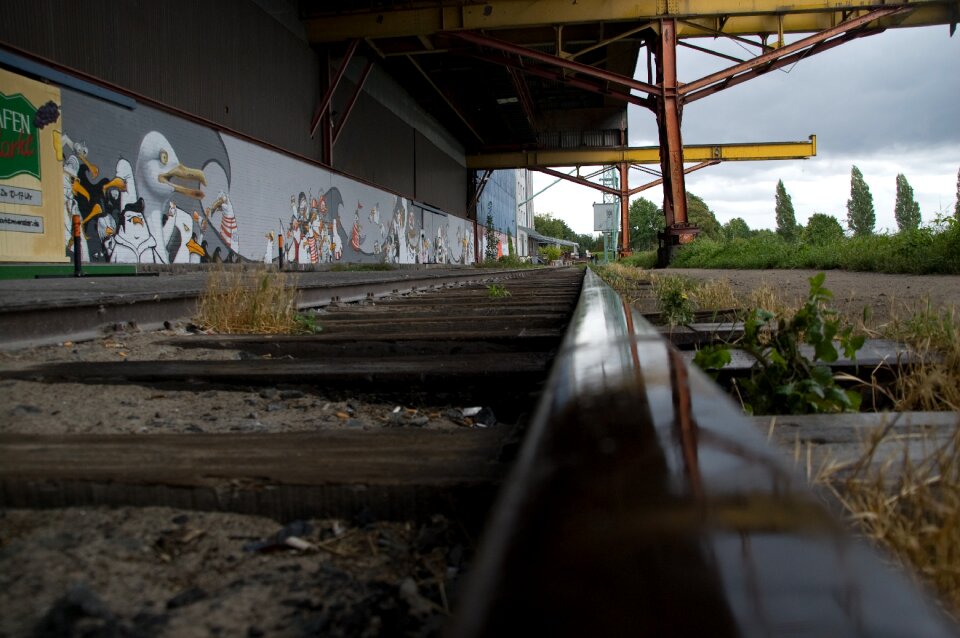 Track mirroring graffiti