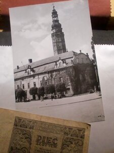 The market postcards poland