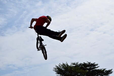 Trick danger bicycle