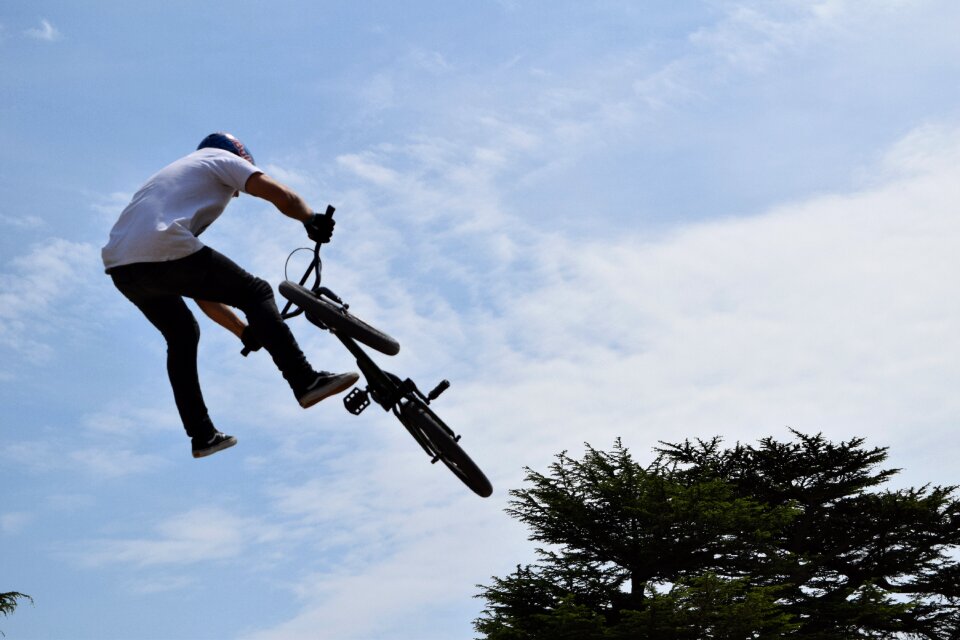 Trick danger bicycle