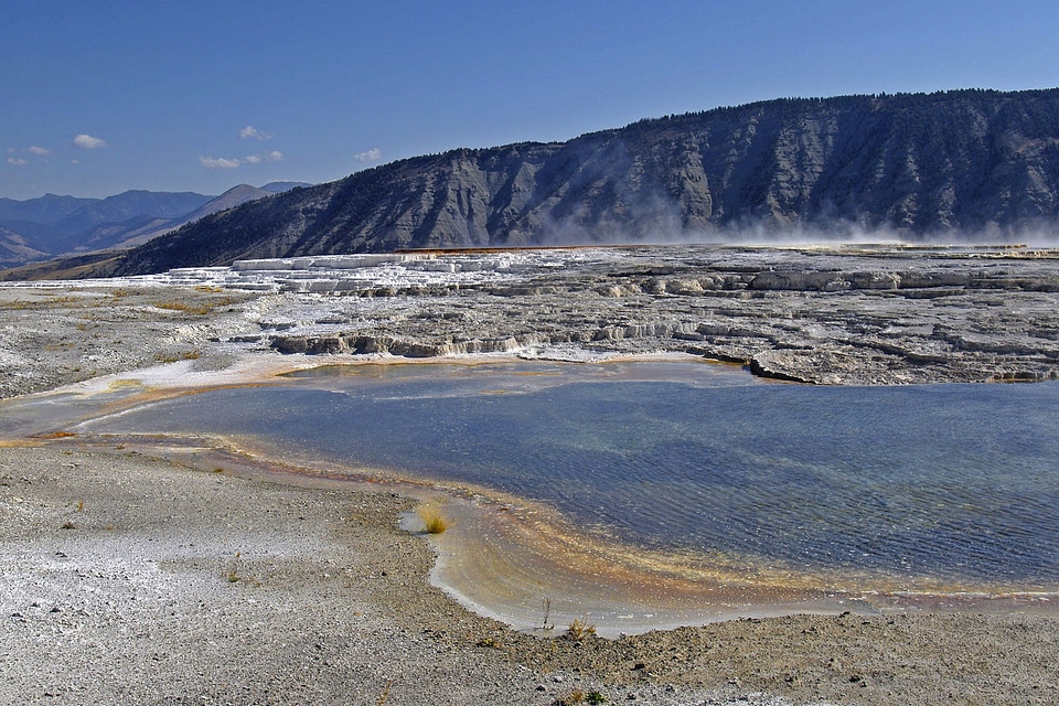 Water limestone colorful