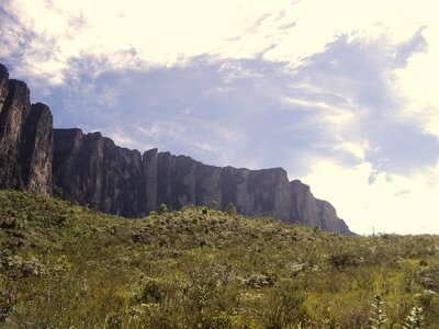 Mountain trekking natural