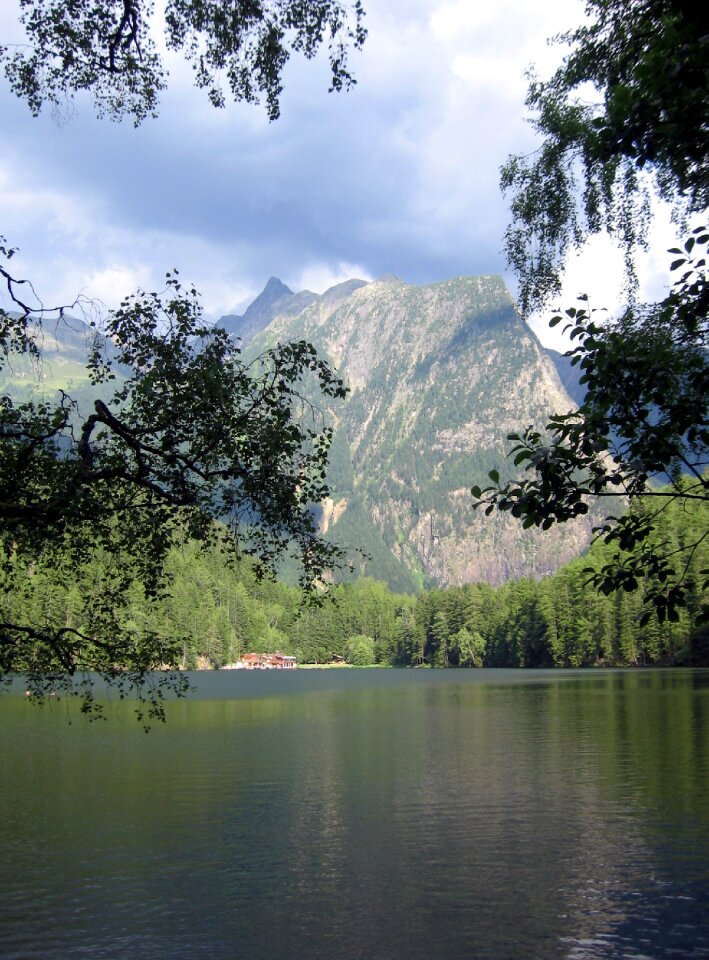 Mountain lake lake water