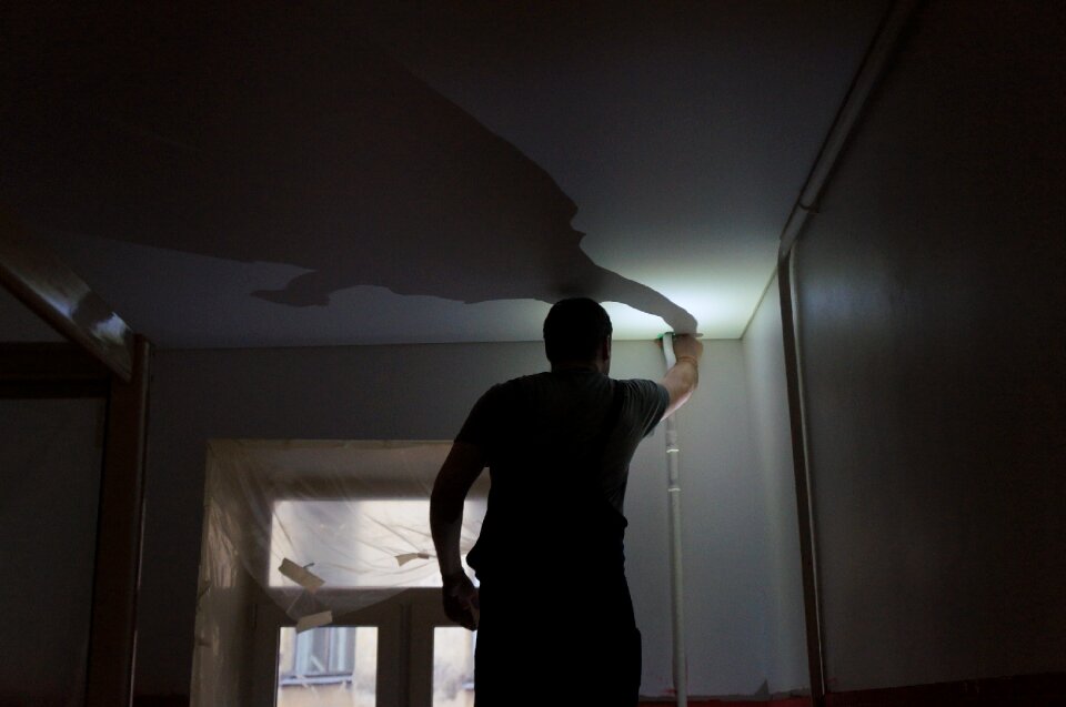 Kitchen repair ceiling