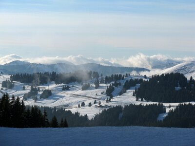 France clouds winter photo