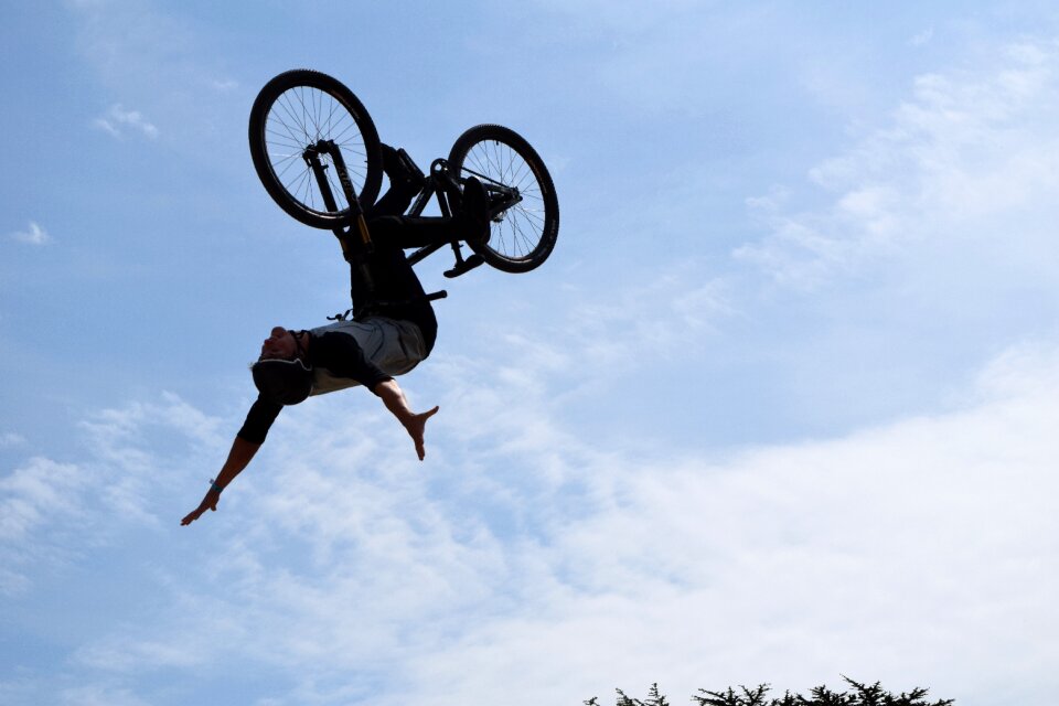 Trick danger bicycle