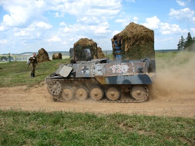 Stalin's line of defense riding on the tank vacation