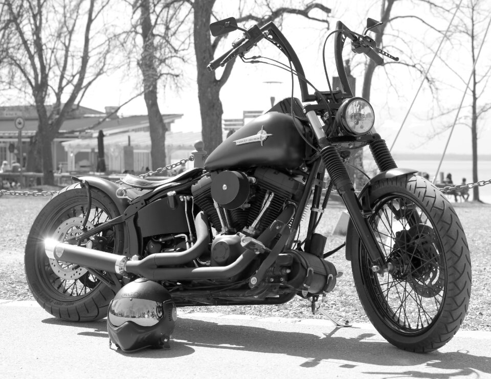 Bike black two wheeled vehicle