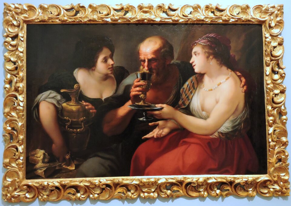 Woman man drink