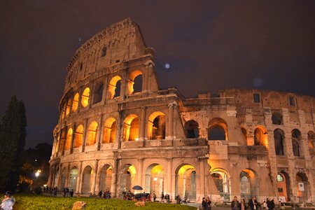 Rome roman coliseum italy photo