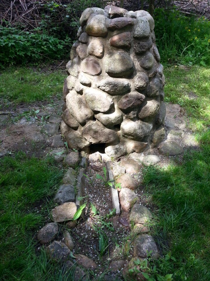 Stone figure garden decoration statue
