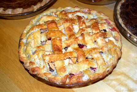 Fruit homemade pastry photo