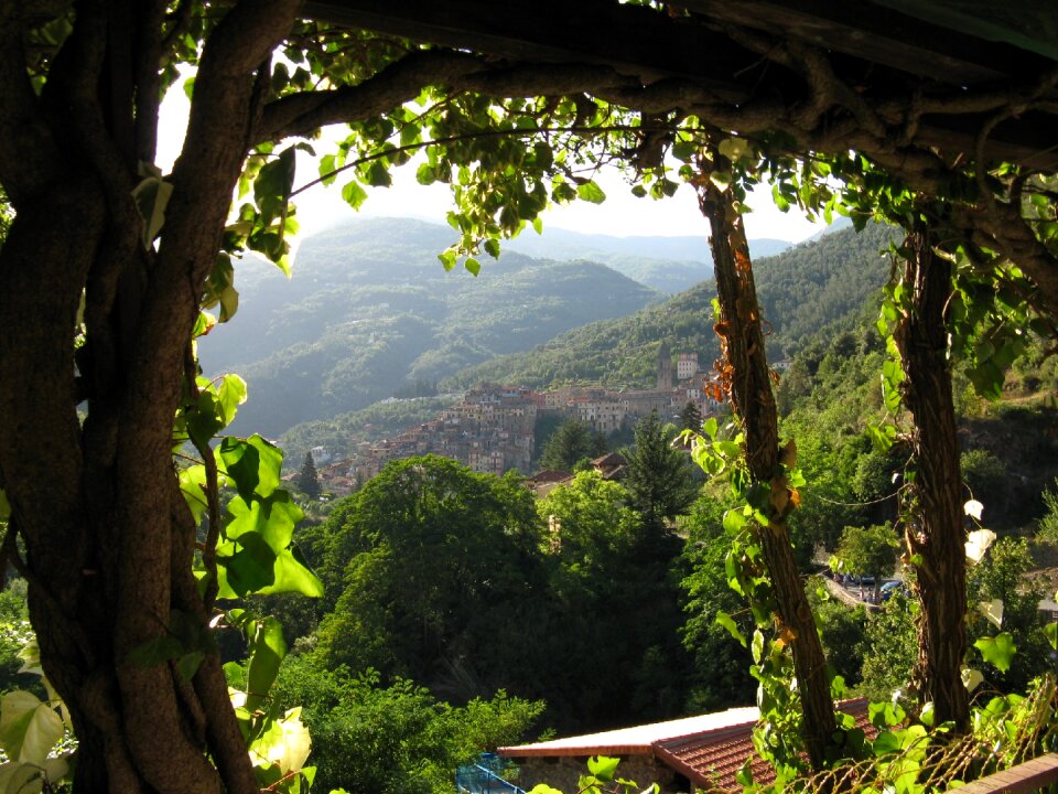 Liguria village hills