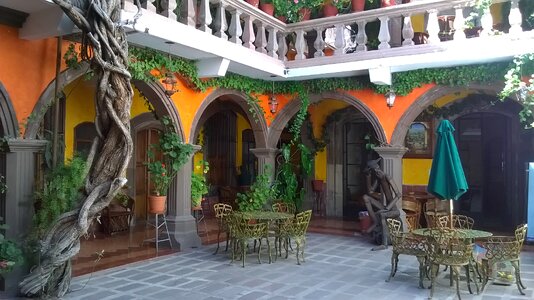 Hotel architecture arches