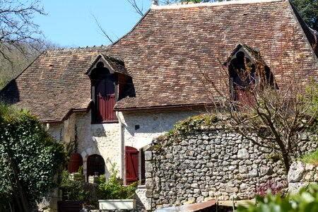 Old cottage ancient house photo