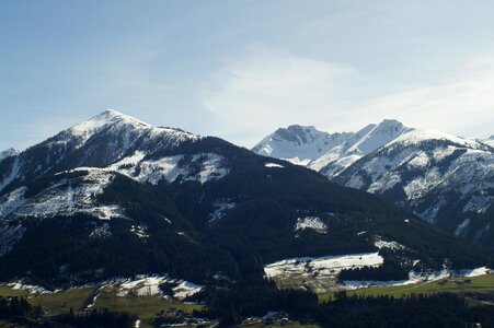 Austria mountain landscape salzburger land photo